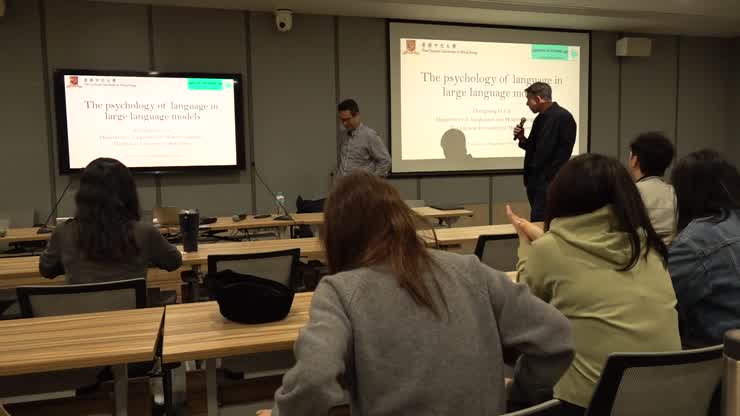 LT Research Forums: The Psychology of Language in Large Language Models