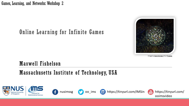 Maxwell Fishelson - Online Learning for Infinite Games