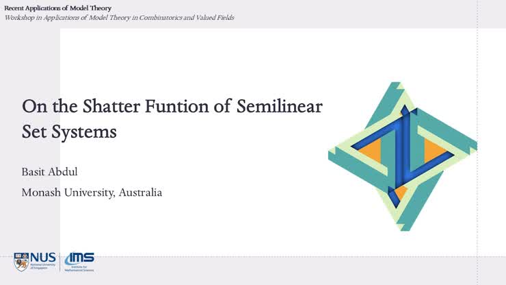 Basit Abdul - On the Shatter Function of Semilinear Set Systems