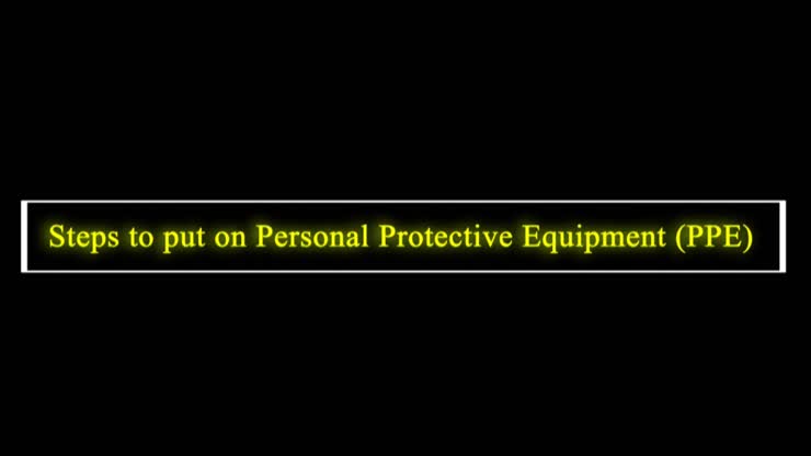 PPE - Put on - ENG