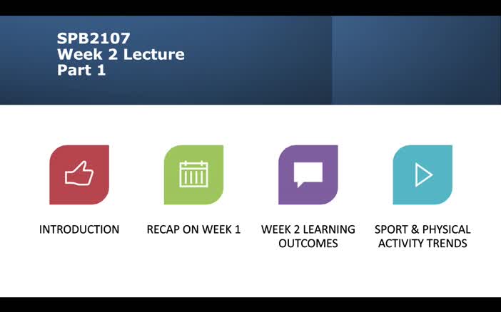 Week 2 Lecture: Part 1