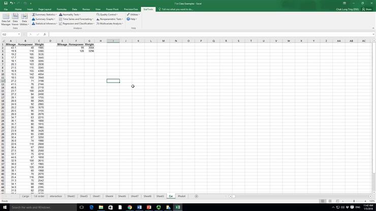 How to construct confidence / predication interval using Excel add-in ...