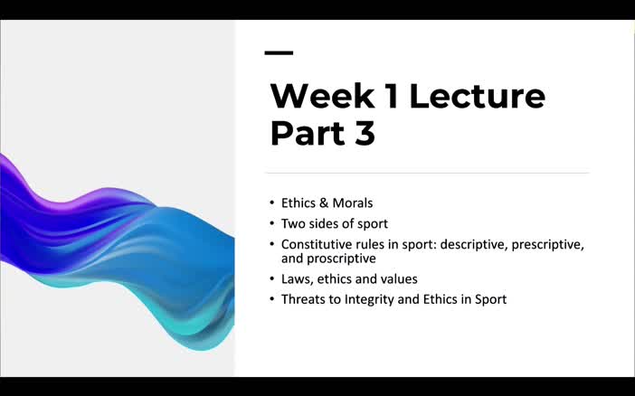 Week 1 Lecture Part 3