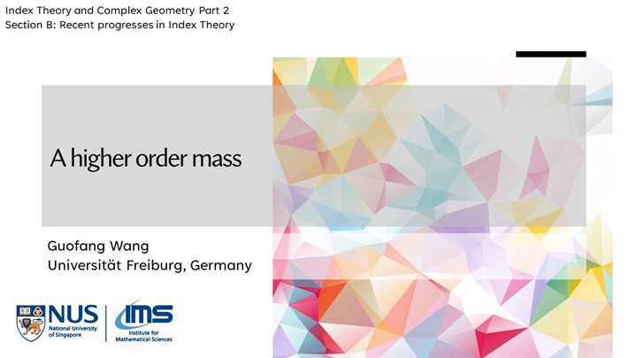 Guofang Wang - A higher order mass