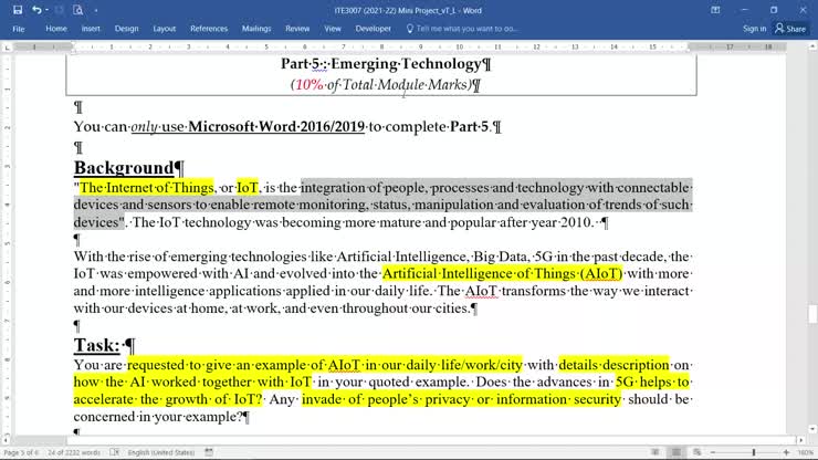 3007:How to do Part5_EmergingTechnology(C)